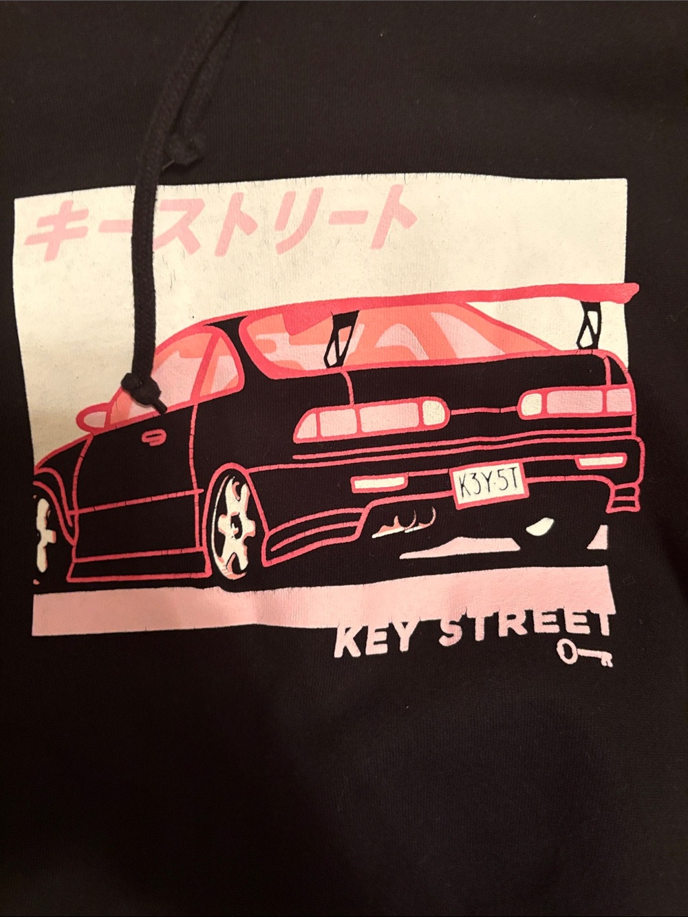 Key Street 'Ichiban' Black Hoodie